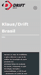 Mobile Screenshot of driftdobrasil.com.br